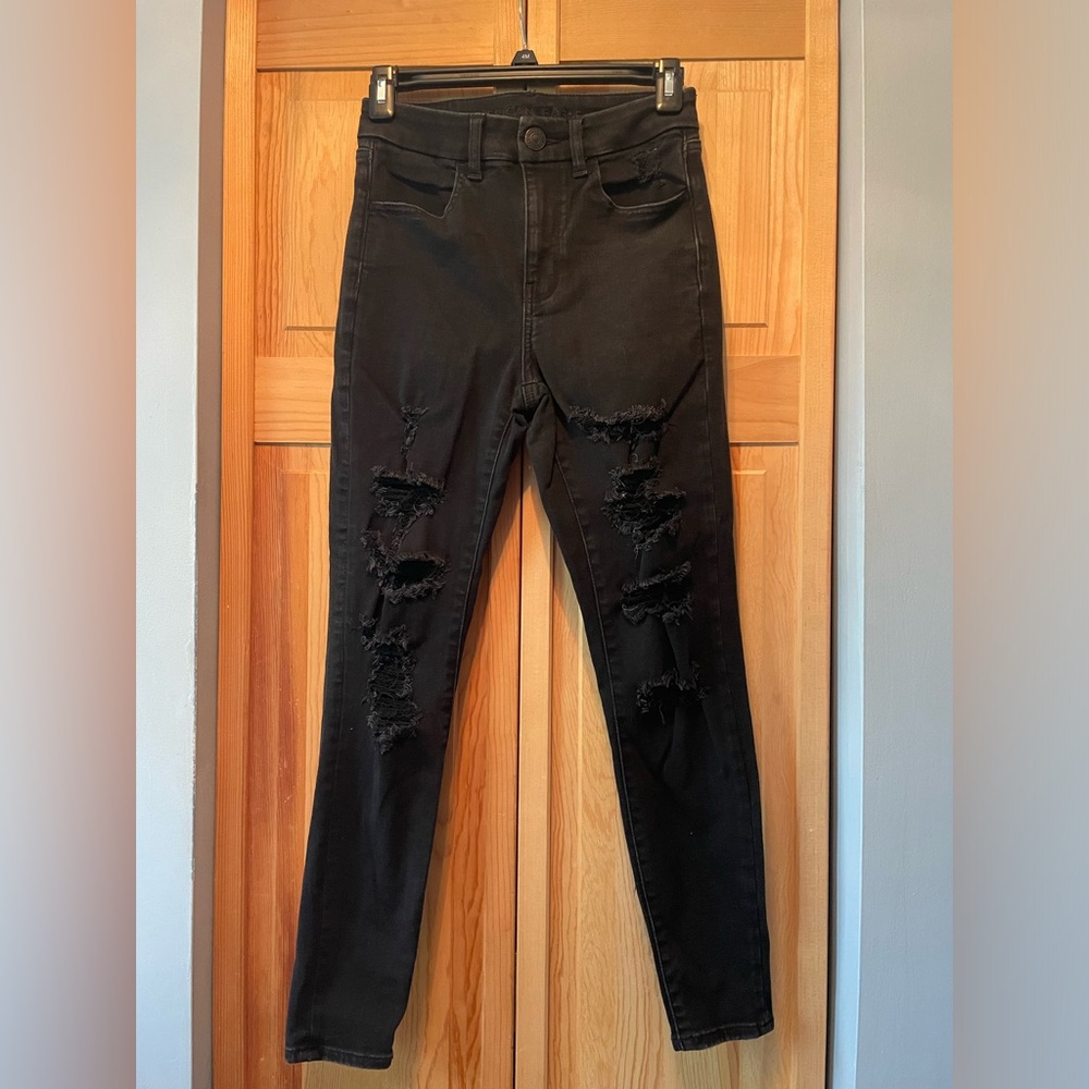 American Eagle Black Women’s Jeans Size 2 Short